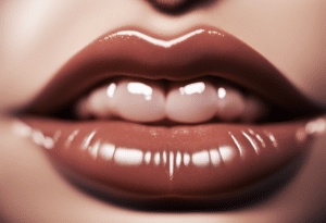 Lèvres pulpeuses avec astuces maquillage et soins